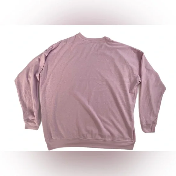 Alo Yoga Soho Pullover Sugarplum Pink Large - Picture 8 of 9